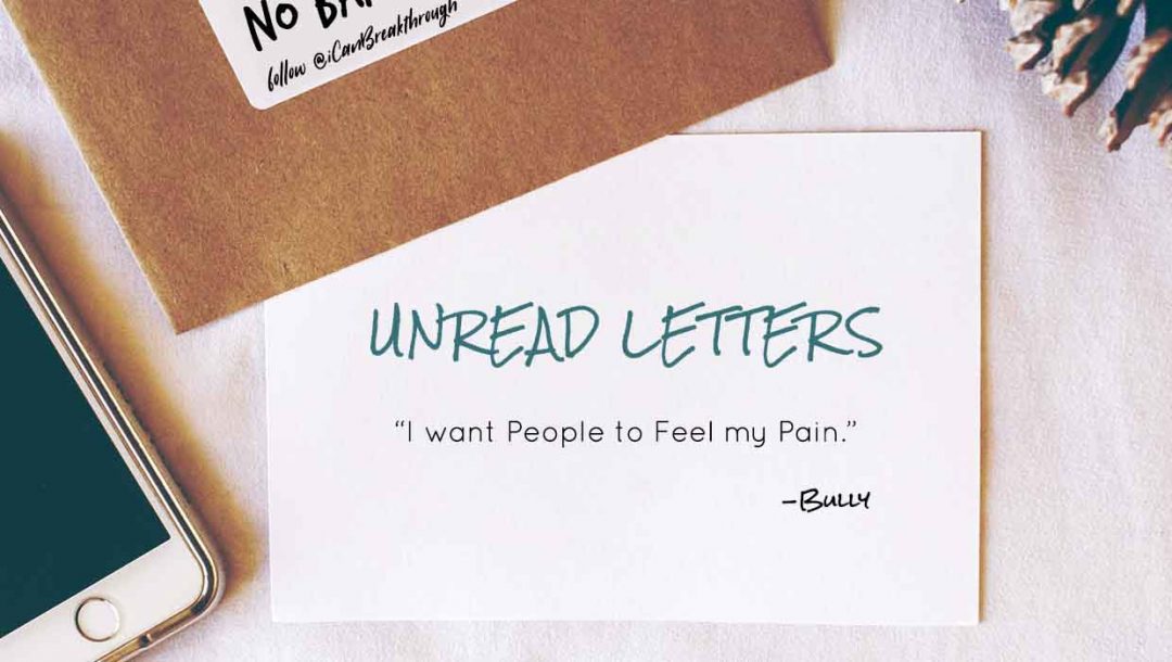 I want People to Feel my Pain - Unread Letters